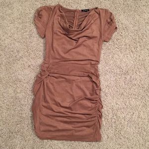 Bebe Suede Dress